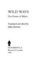 book cover of WILD WAYS (Shambhala Centaur Editions) by John Stevens