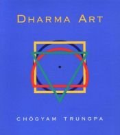 book cover of Dharma art by Chogyam Trungpa