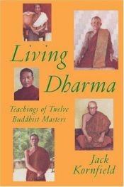 book cover of Living Dharma by Jack Kornfield