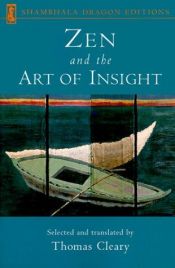 book cover of Zen and the Art of Insight by Thomas Cleary