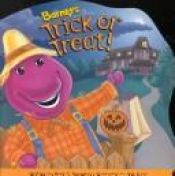 book cover of Barney's trick or treat by scholastic