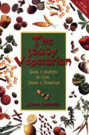 book cover of The Saucy Vegetarian by Joanne Stepaniak