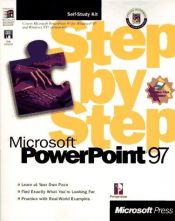 book cover of Microsoft Powerpoint 97 (Step By Step (Microsoft)) by Microsoft