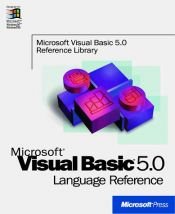 book cover of Microsoft Visual Basic 5.0 Language Reference (Microsoft Visual Basic 5.0 Reference Library) by Microsoft