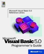 book cover of Microsoft Visual Basic 5.0 Programmer's Guide by Microsoft