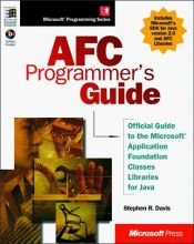 book cover of Afc Programmer's Guide (Microsoft Programming Series) by Stephen Randy Davis