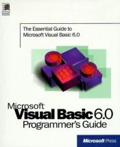 book cover of Microsoft Visual Basic 6.0 Programmer's Guide (Programmer's Guide) by Microsoft