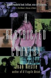 book cover of A Restricted Country by Joan Nestle