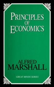 book cover of Principles of Economics by Alfred Marshall