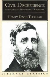 book cover of Civil Disobedience, and Other Essays by Henry Thoreau