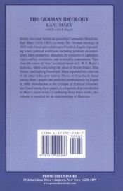 book cover of De Duitse ideologie by Friedrich Engels|Karl Marx