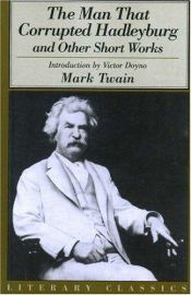 book cover of L'uomo che corruppe Hadleyburg by Mark Twain