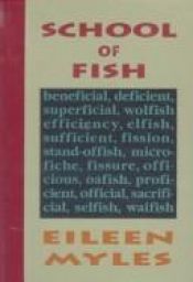 book cover of School of fish by Eileen Myles