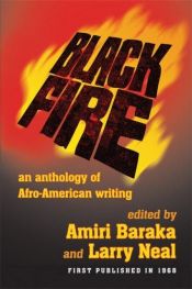 book cover of Black fire; an anthology of Afro-American writing by امیری باراکا