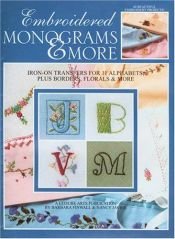 book cover of Embroidered Monograms & More (Leisure Arts #1984) by Barbara Finwall