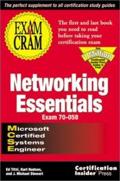 book cover of Networking Essentials Exam Cram by Ed Tittel
