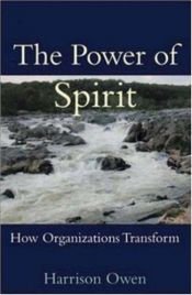 book cover of The Power of Spirit: How Organizations Transform by Harrison Owen