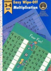 book cover of Easy Wipe-Off Multiplication: Grades 3-4 Math (Home Learning Tools) by Dalmatian Press