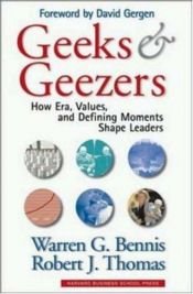 book cover of Geeks & geezers by Warren G. Bennis