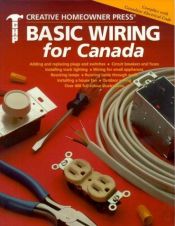 book cover of Basic Wiring for Canada by Editors of Creative Homeowner