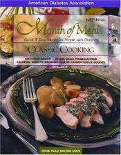 book cover of Month of Meals by American Diabetes Association