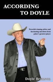 book cover of According to Doyle by Doyle Brunson