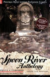 book cover of Spoon River Anthology by Edgar Lee Masters