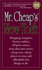 book cover of Mr. Cheap's New York by Michelle Roy Kelly