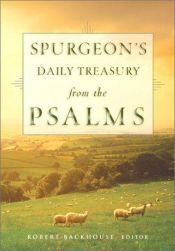 book cover of Spurgeon's Daily Treasury from the Psalms by Charles Spurgeon