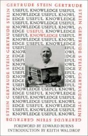 book cover of Useful knowledge by Гертруда Стайн