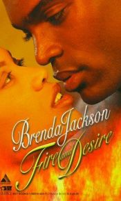 book cover of Fire and desire by Brenda Jackson