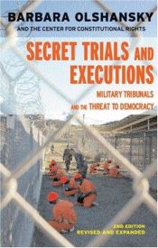 book cover of Secret Trials and Executions by Barbara Olshansky