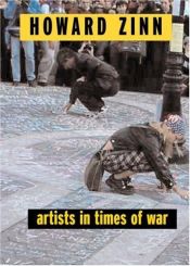 book cover of Artists in times of war by Howard Zinn