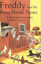 book cover of Freddy and the Bean Home News by Walter R. Brooks