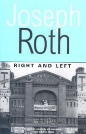 book cover of Izquierda y derecha by Joseph Roth