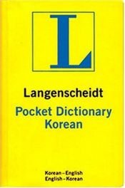 book cover of Korean-English Pocket Dictionary by Langenscheidt Publishers