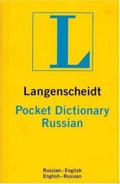 book cover of Langenscheidt's pocket Russian dictionary by Langenscheidt Publishers