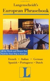 book cover of European Phrasebook (Langenscheidt's Pocket Phrasebook) (Multilingual Edition) by Langenscheidt Publishers