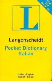 book cover of Langenscheidt Pocket Dictionary Italian by Langenscheidt Publishers