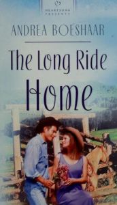 book cover of The long ride home by Andrea Boeshaar