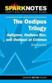 book cover of Spark Notes Oedipus Trilogy by ซอโฟคลีส