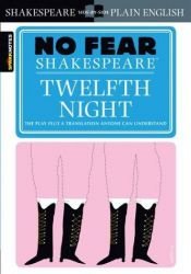 book cover of Twelfth Night (SparkNotes No Fear Shakespeare) by Viljamas Šekspyras