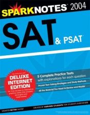 book cover of SAT & PSAT 2004 (deluxe edition ) by SparkNotes