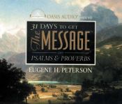 book cover of The Message: Psalms & Proverbs by Eugene H. Peterson