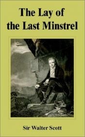book cover of The Lay of the Last Minstrel by वाल्टर स्काट