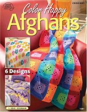 book cover of Color Happy Afghans by Edie Eckman