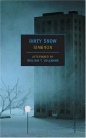 book cover of Dirty snow by Žoržs Simenons