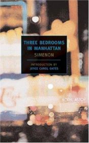 book cover of Three bedrooms in Manhattan by Жорж Сименон