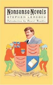 book cover of Nonsense novels by Stephen Butler Leacock