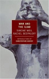book cover of War and the Iliad by Simone Weil